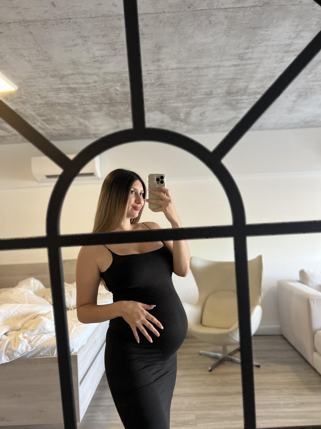 Loira grávida pelada mostrando que uma futura mamãe também saber ser muito sexy #230487